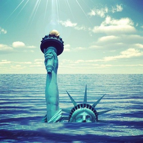 sinking liberty