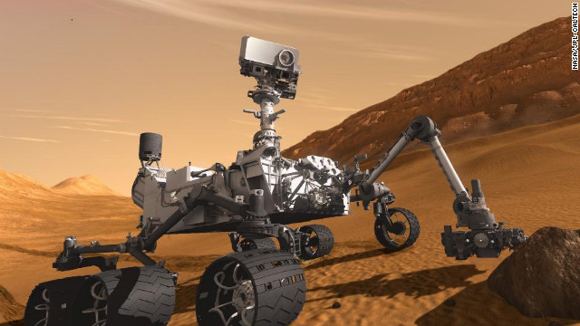 Click to enlarge Curiousity Rover