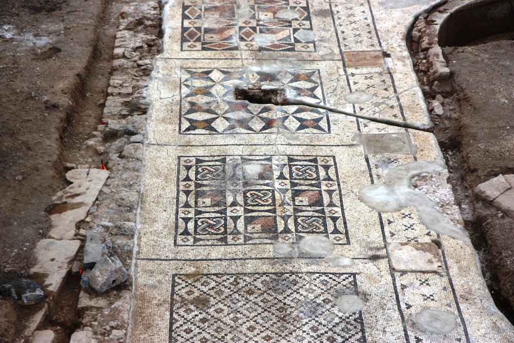 Click to enlarge Roman Mosaic
