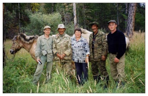Click to enlarge Lyudmila and Team