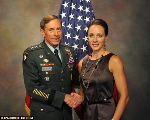 Click to enlarge General Petraeus and Operative Paula Broadwell