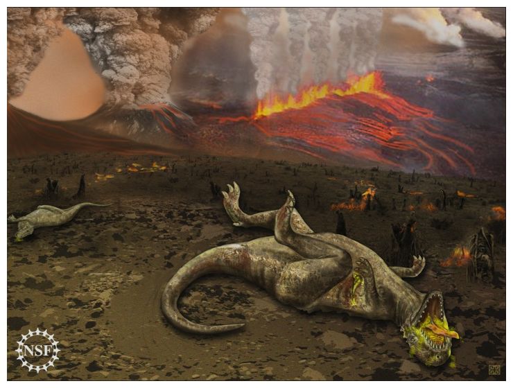 dying dinosaur