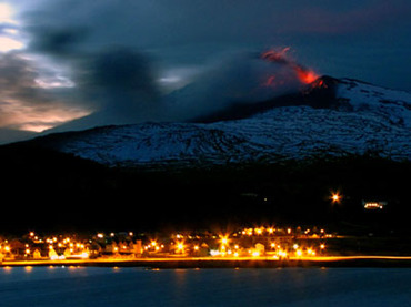 Click to enlarge Copahue Volcano