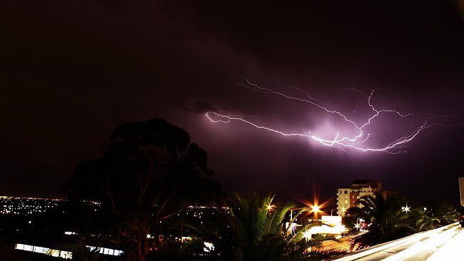 Melbourne lightning