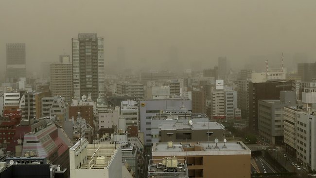 Click to enlarge Tokyo's Dust Storm