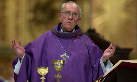 Cardinal Jorge Bergoglio, the archbishop of Buenos Aires. 