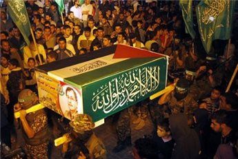 Hamas coffin