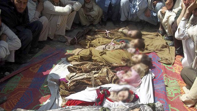 NATO dead children Kunar 