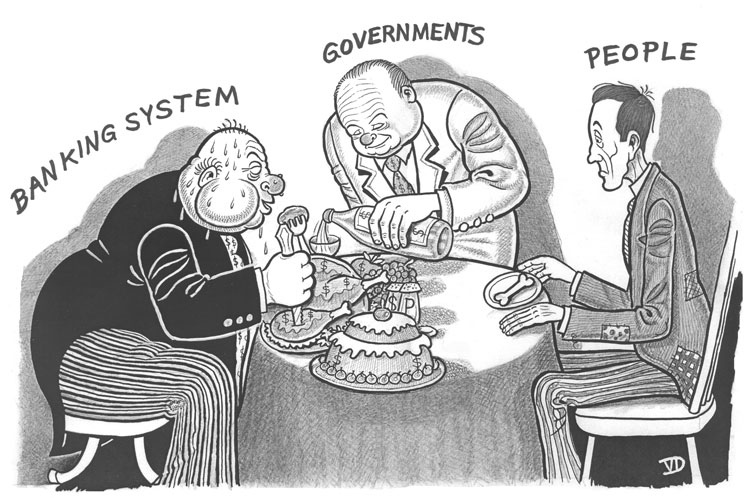 banking, government