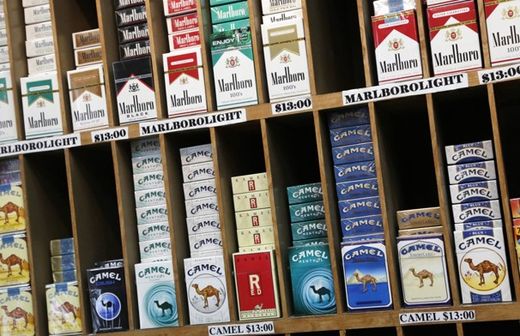 Click to enlarge cigarette packs