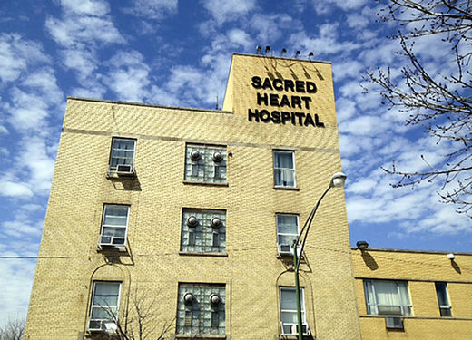 Sacred Heart Hospital in Chicago.
