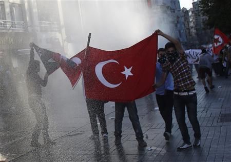 Taksim, Istanbul, protest