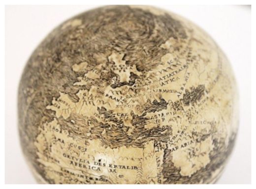 Engraved Globe
