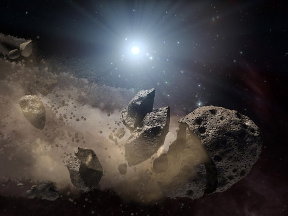Asteroid Breakup