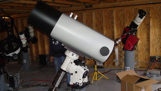 Telescope SANTEL-400 AN in ISON-NM observatory