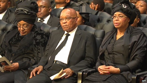 President Zuma, winnie mandela ,mandela's widow