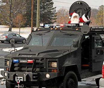 armoured Santa