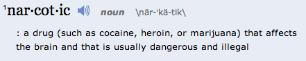 narcotic definition