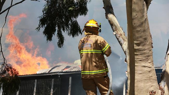 Click to enlarge Penny's pine factory fire