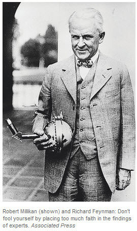 Click to enlarge Robert Millikan