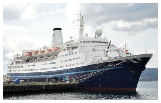 The Marco Polo cruise ship