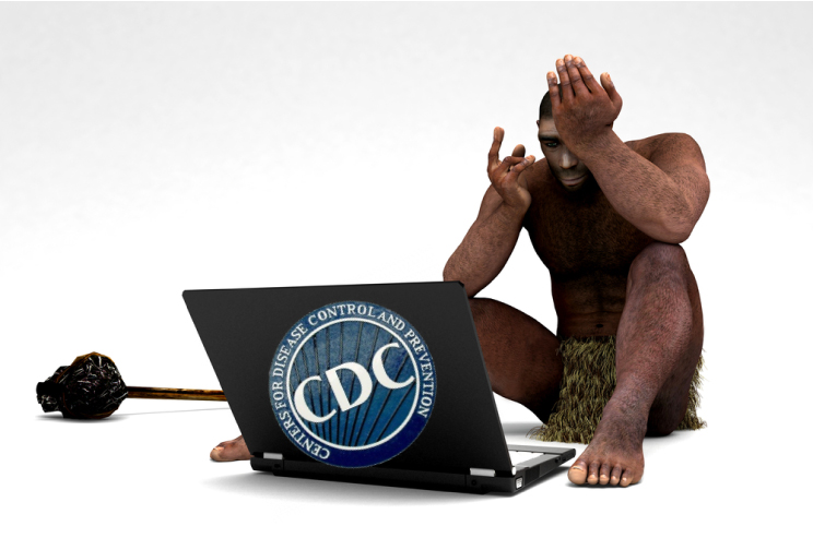 caveman laptop