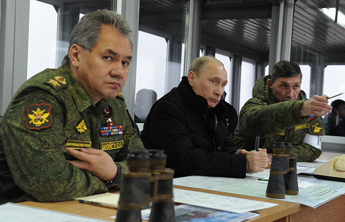 Click to enlarge Putin overseas military exercise