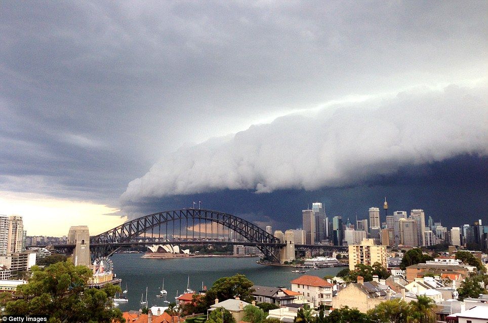 Apocalyptic storm front appears over Sydney, Australia Earth Changes