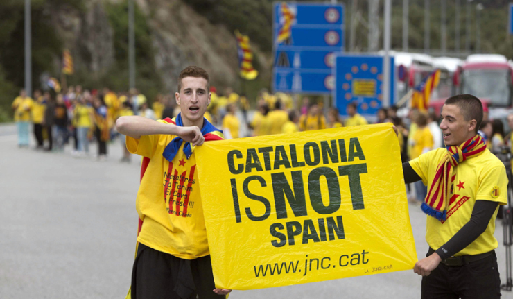 Click to enlarge Catalonian independence