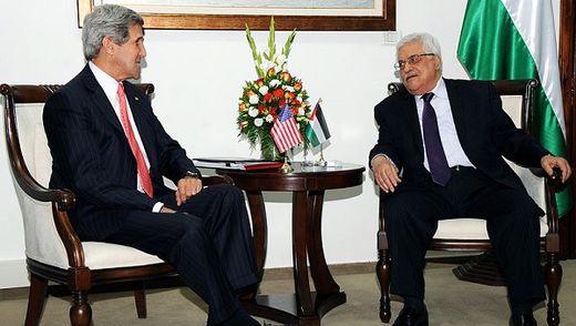Kerry meets Abbas