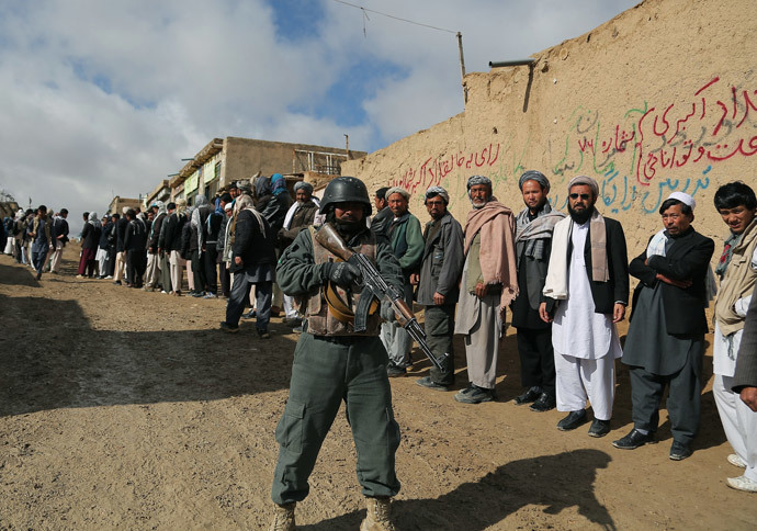 Click to enlarge Afghan elections