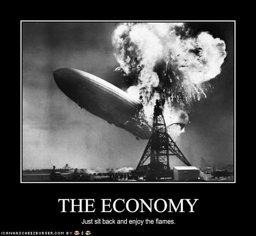 flaming economy failure