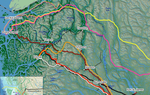 BC pipeline map