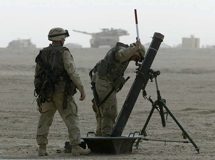 US army in Iraq invasion