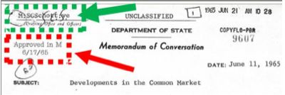 Click to enlarge memo of 11 june 1965