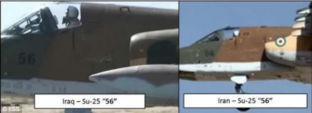 Click to enlarge Iranian fighter jets