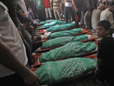 Click to enlarge Gaza funeral