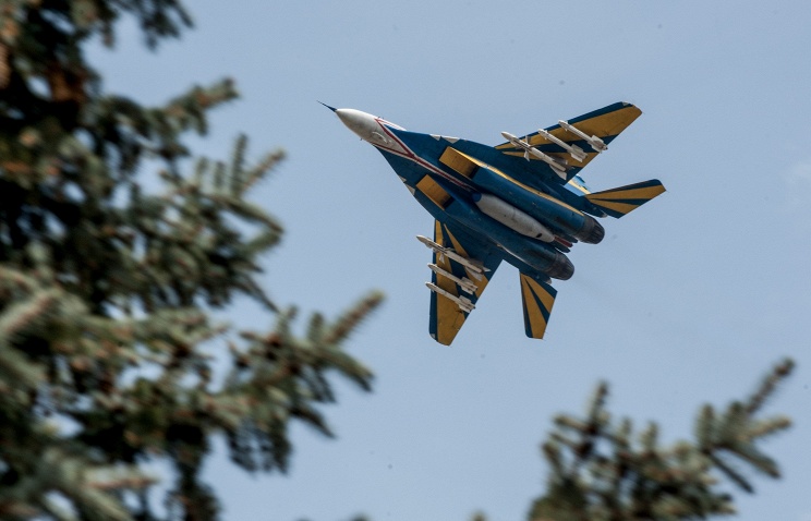 Ukrainian fighter jet