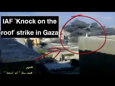 Click to enlarge Gaza air attack explosion