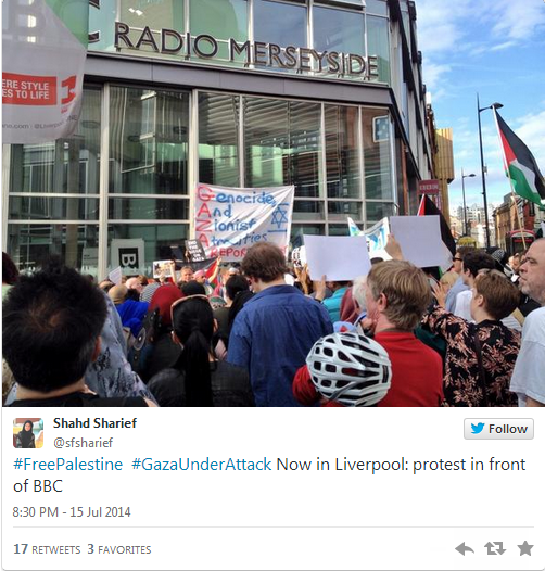 liverpool bbc protests