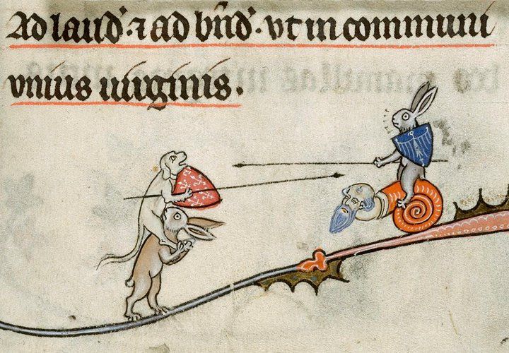 Marginalia: The sometimes rude doodlings in the margins of medieval