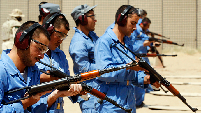 afghanistan soldiers training