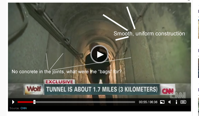 Click to enlarge Wolf Blitzer, Hamas Tunnels