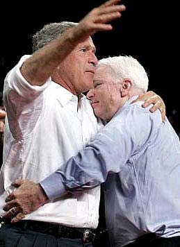 McCain and Bush