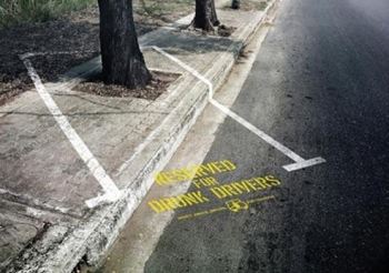 Reserved for Drunk Drivers