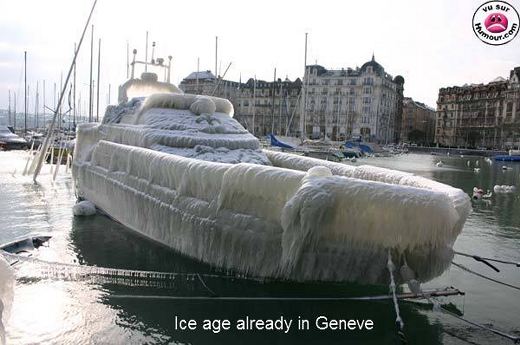 Ice Age has already hit Geneve