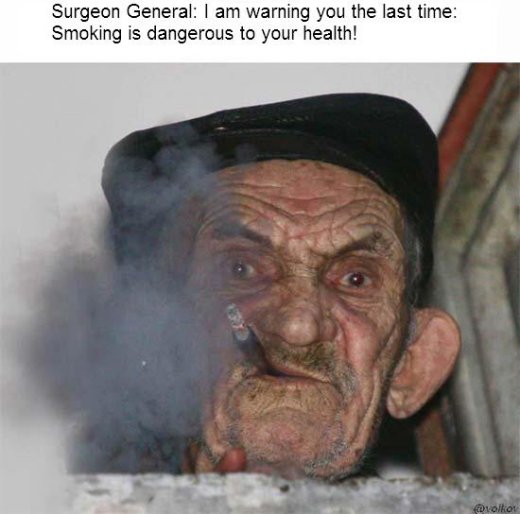 Smoking is dangerous