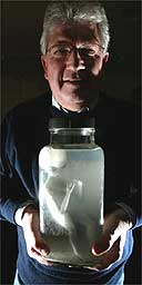 Alien in a bottle