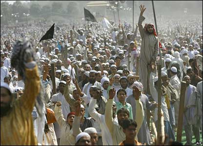 Anti-Bush rallies