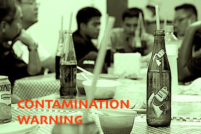 contamination warning